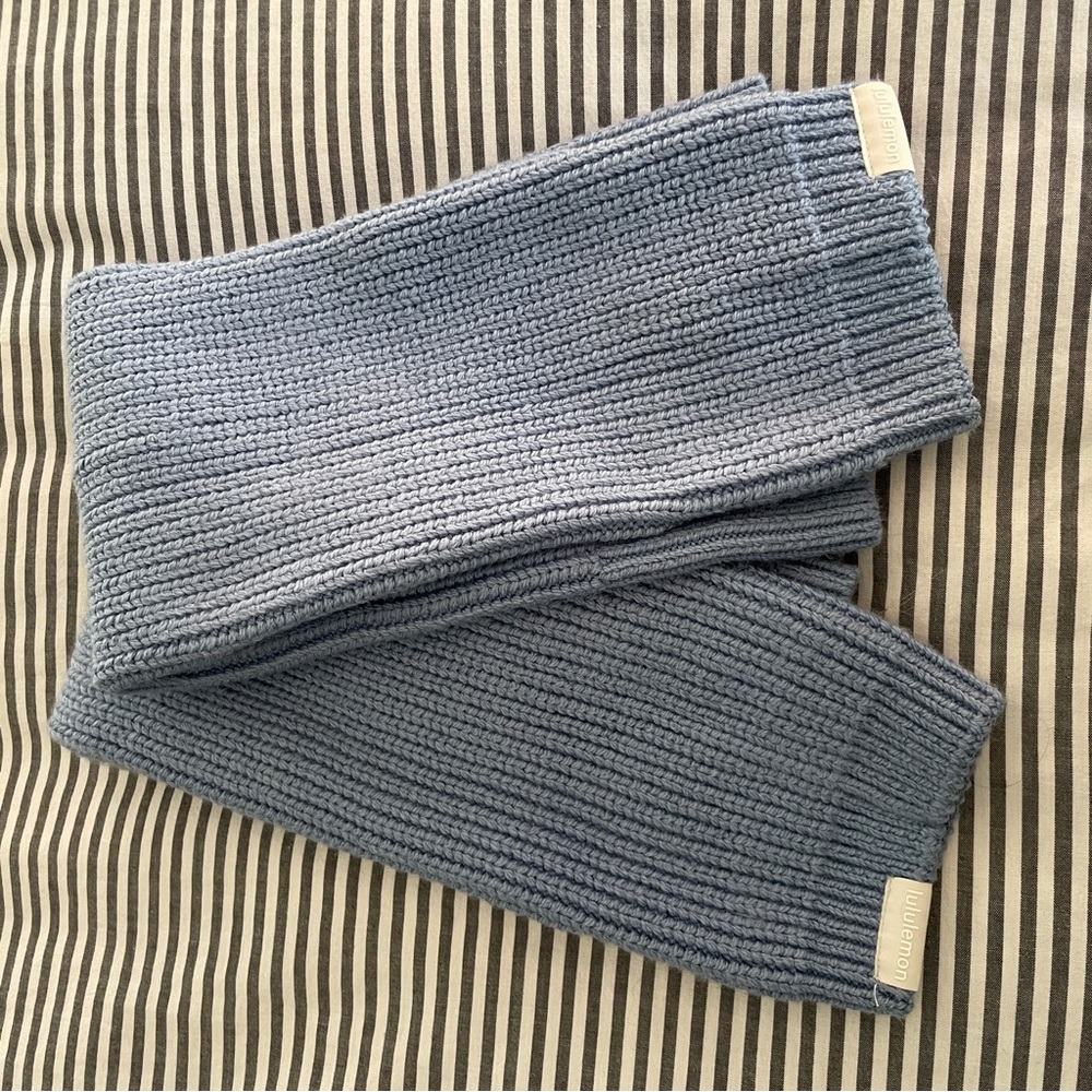 lululemon athletica Light Blue Leg Warmers
